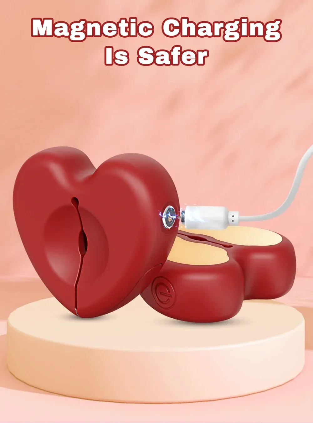 vibrateur pour mamelons avec application