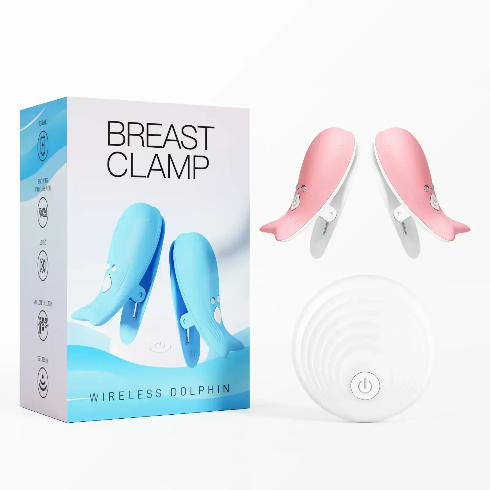 vibrateur pour tetons sans fil rechargeable