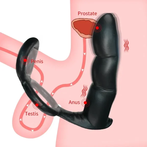 vibrateur prostate gay vibrant en tpe