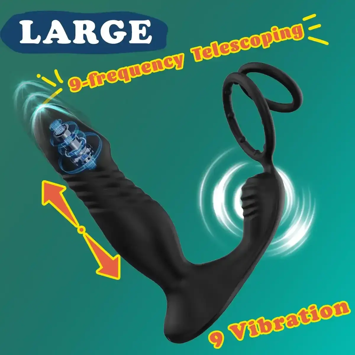 vibrateur prostate vibrant mains libres