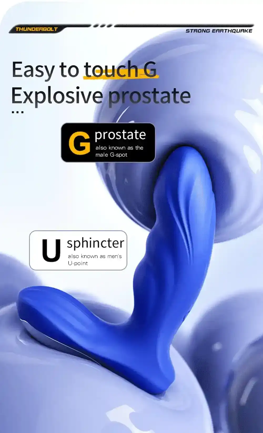 vibrateur prostatique double stimulation