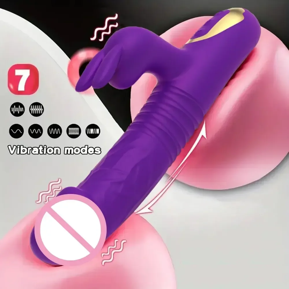 vibrateur rabbit avec tete de lapin