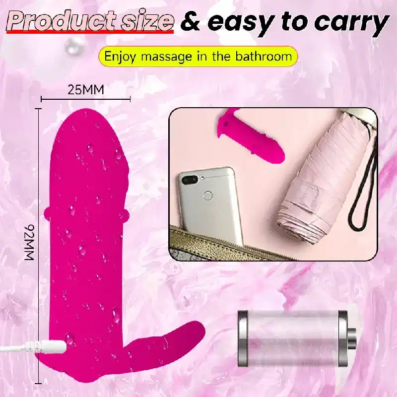 vibrateur rechargeable en silicone lisse