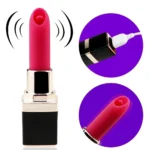 vibrateur rechargeable rouge pour femme