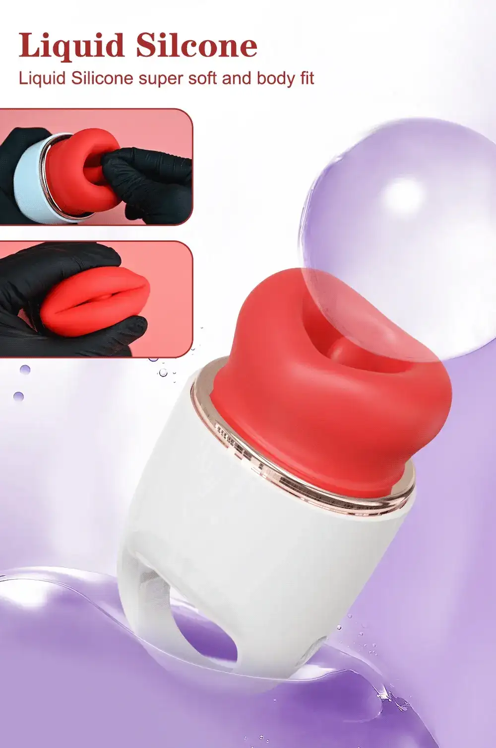 vibrateur rechargeable silicone liquide etanche