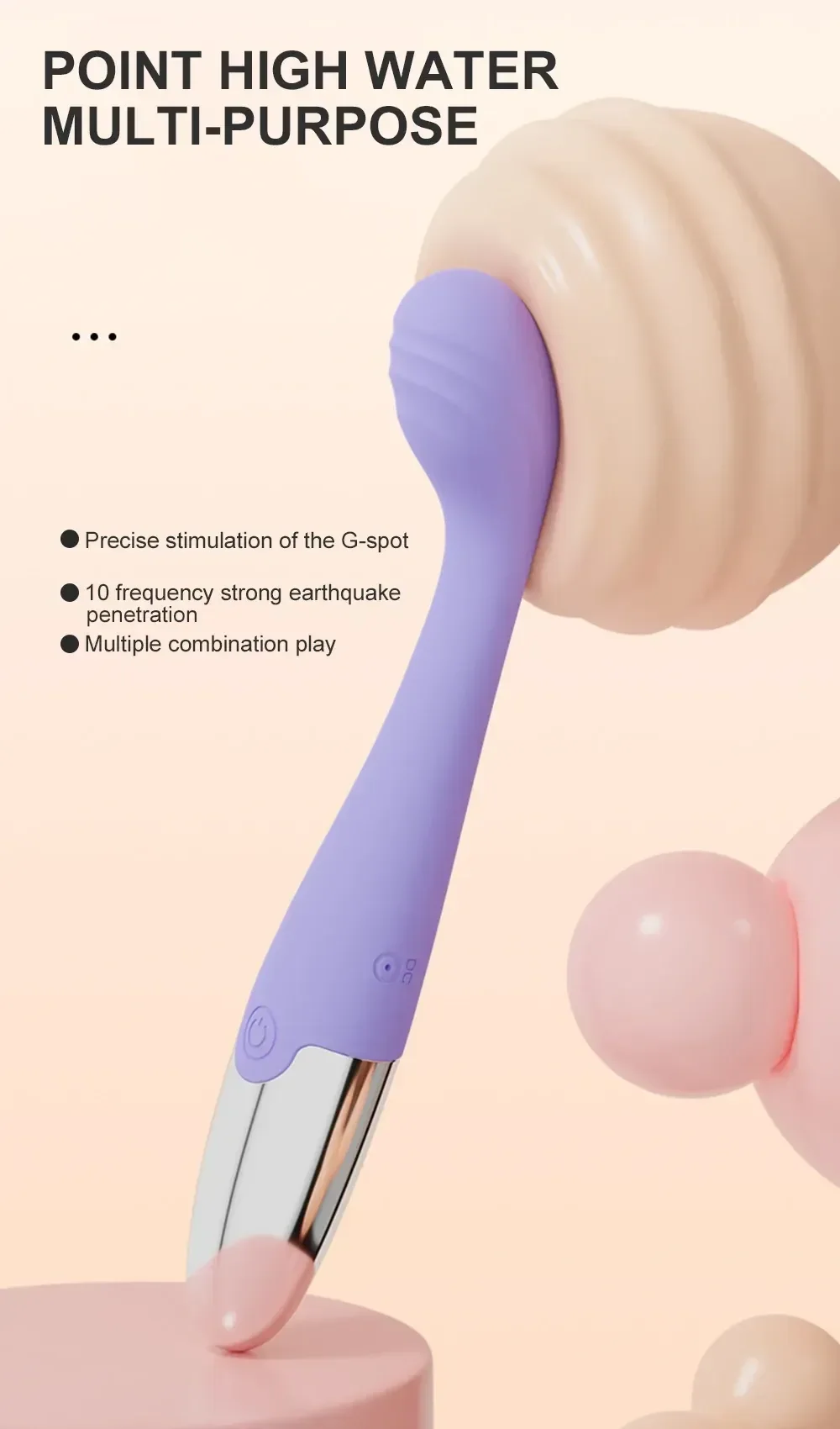 vibrateur rose pour stimulation point g