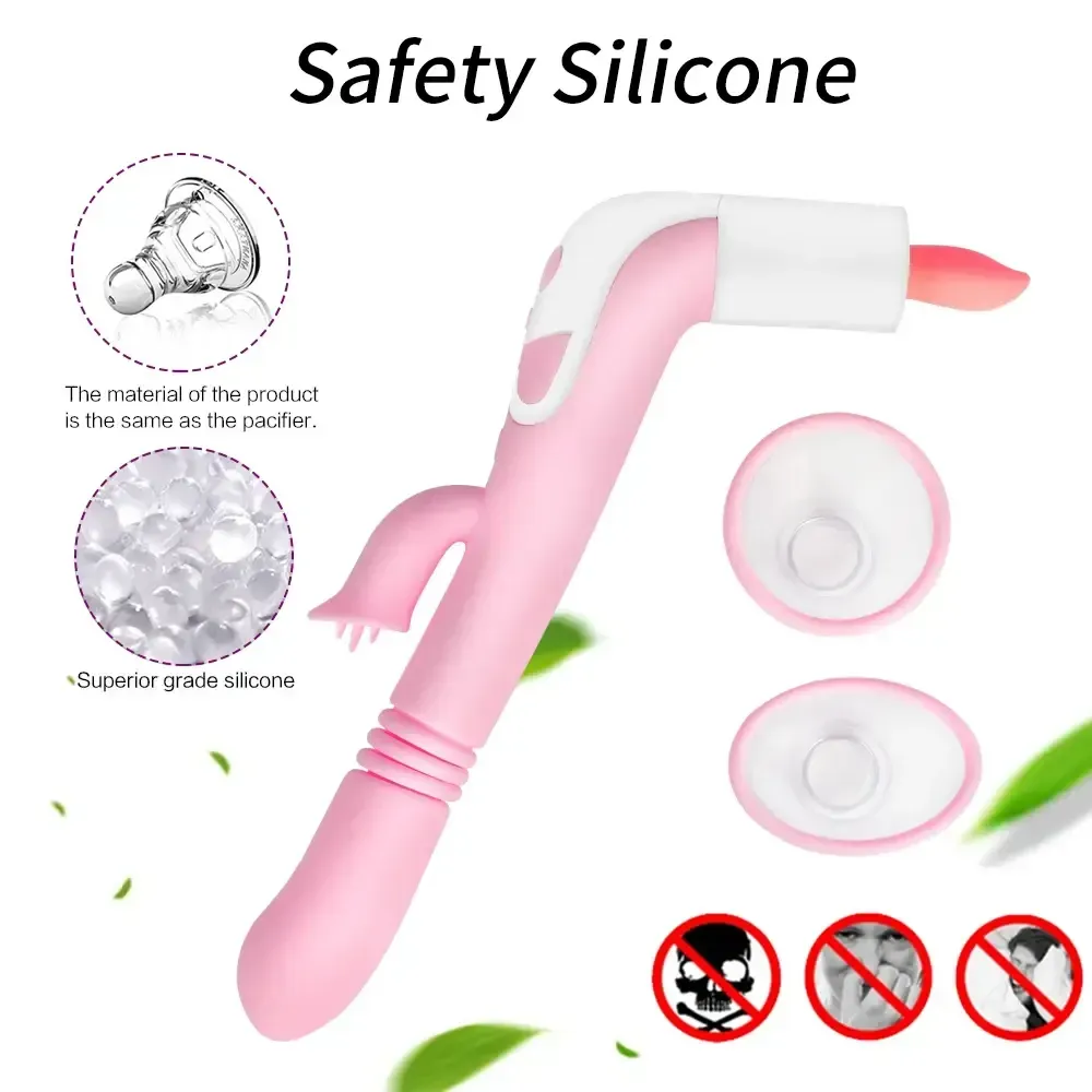 vibrateur rose pour succion et vibration