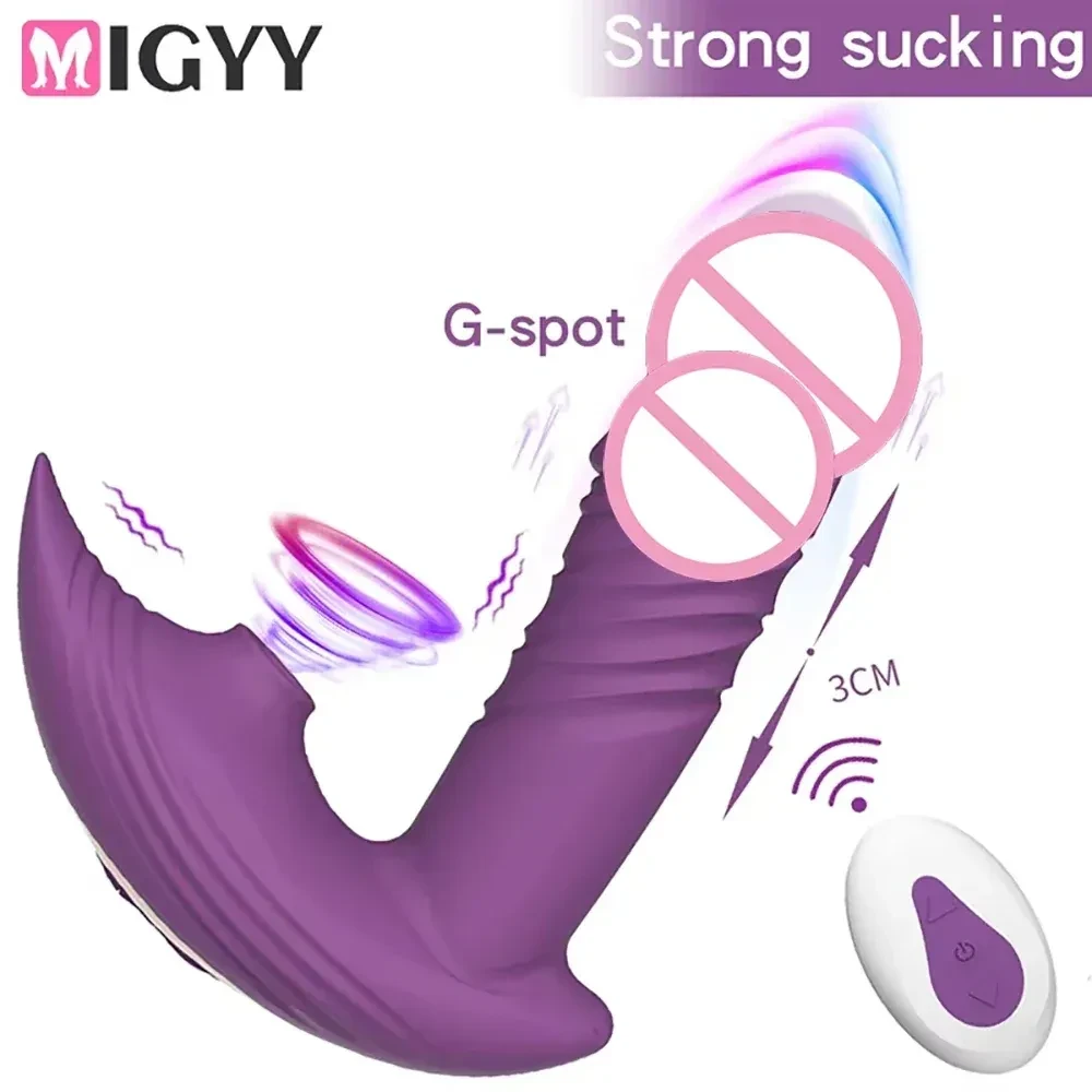 vibrateur telescopique avec stimulation clitoris