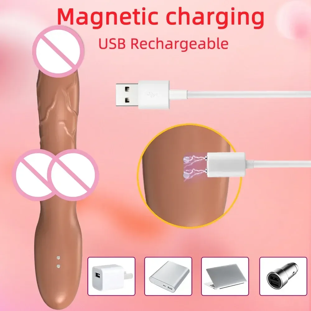 vibrateur telescopique pour stimulation feminine