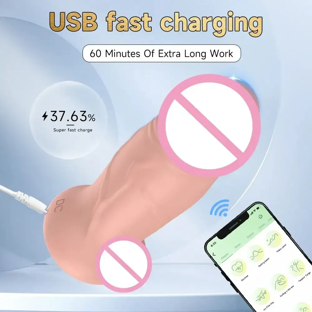 vibrateur vibrant contrôle via smartphone