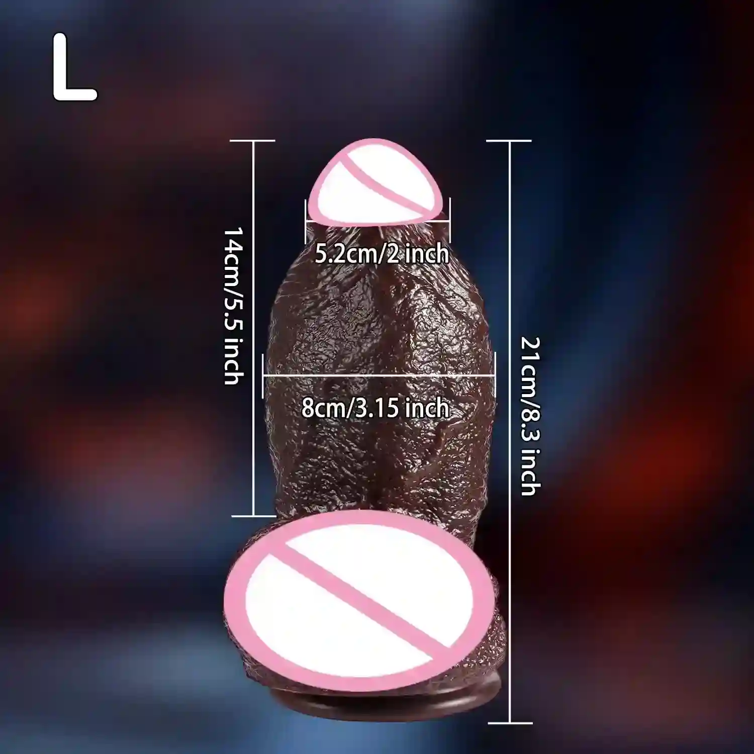 vibreur anal forme réaliste incurvée