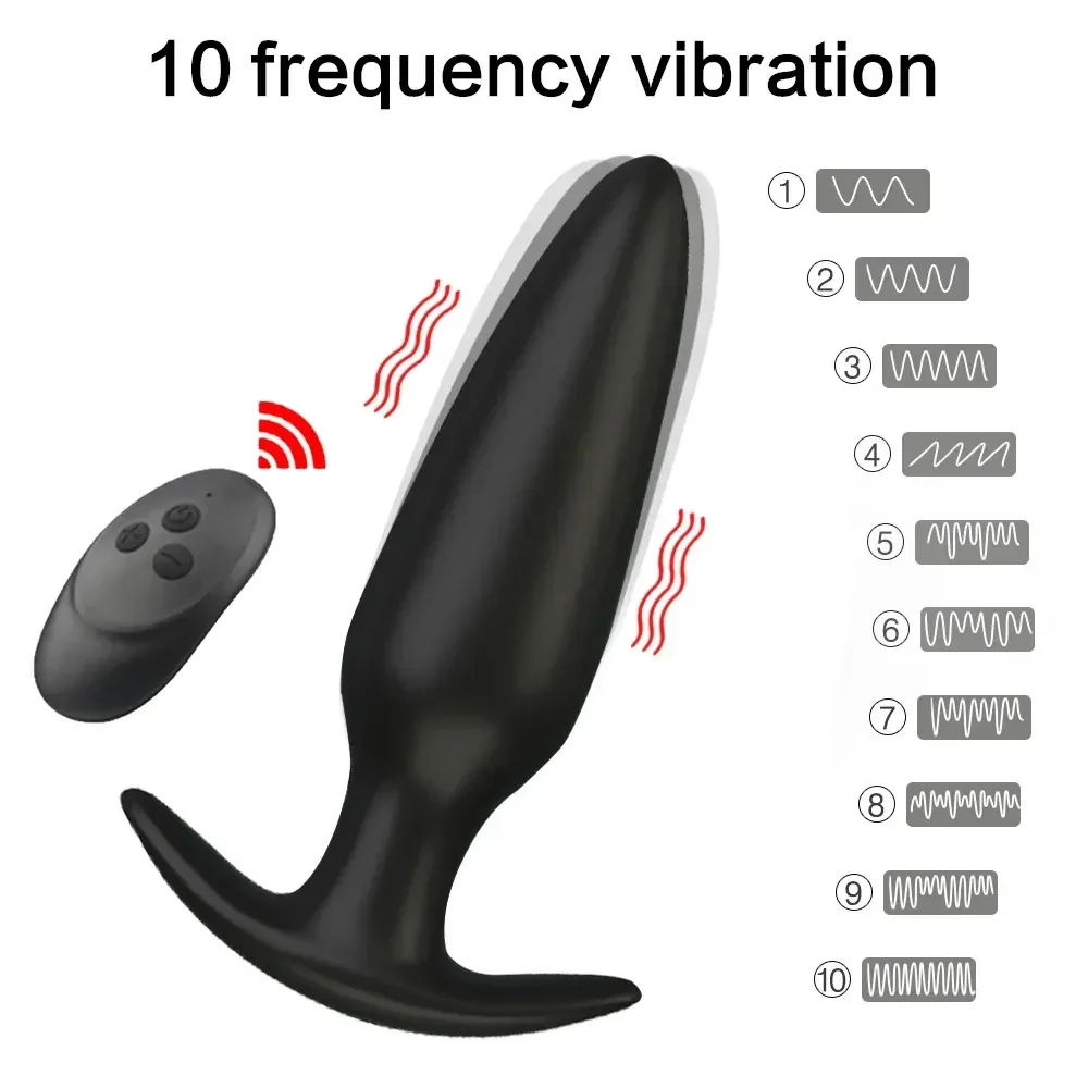 vibreur anal telecommande 10 frequences