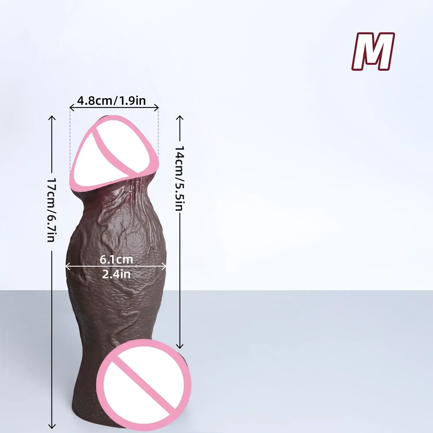 vibreur gode avec ventouse forte