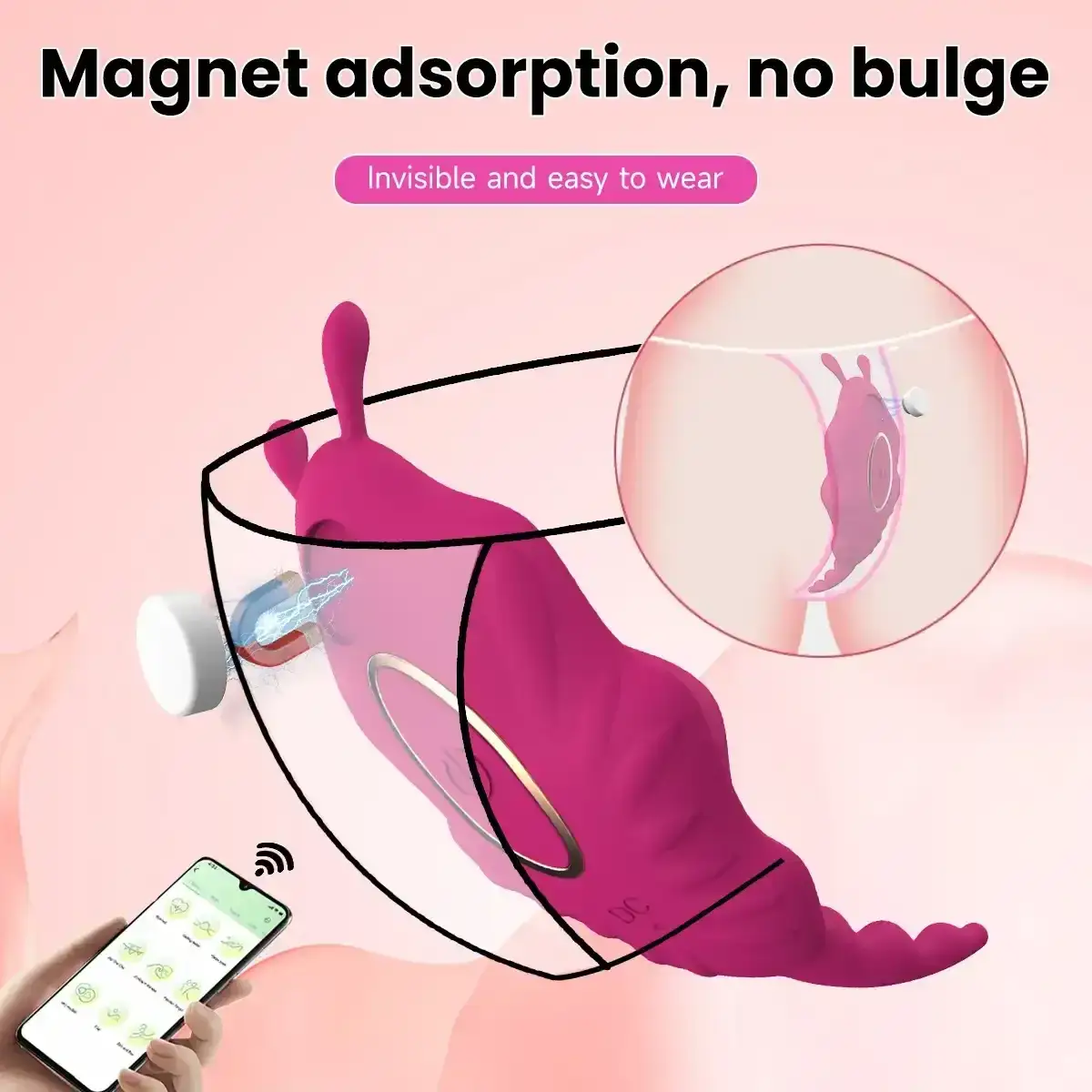 vibreur portable en silicone medical