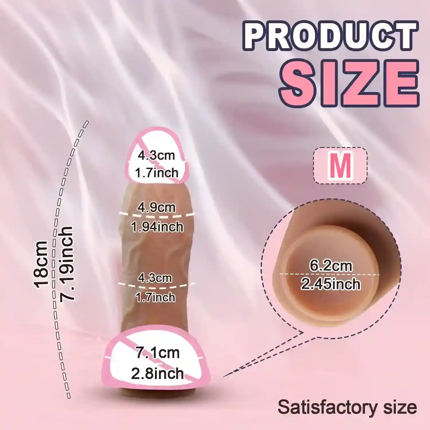 vibreur realiste avec ventouse pour femme 1