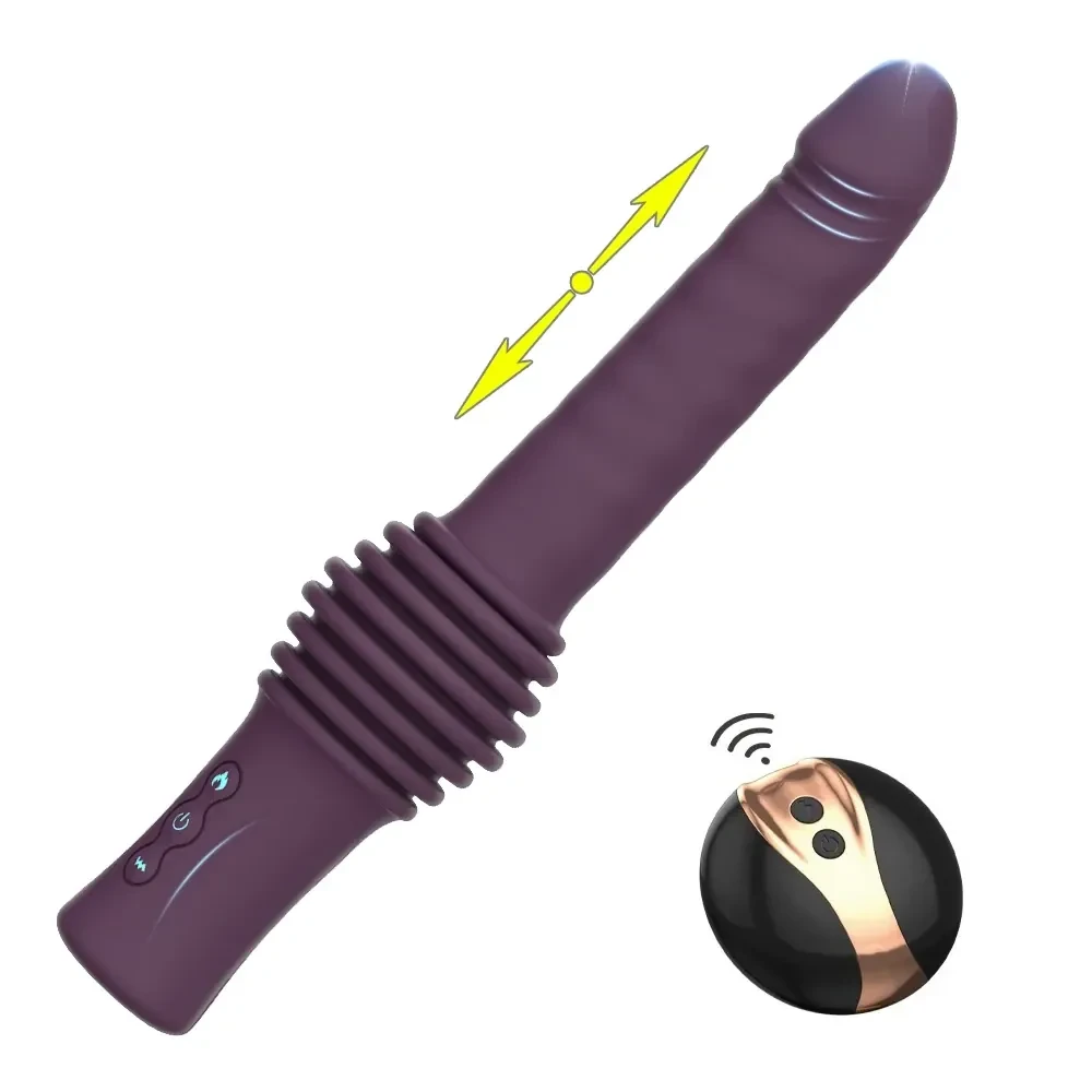 vibreur thrusting en silicone medical
