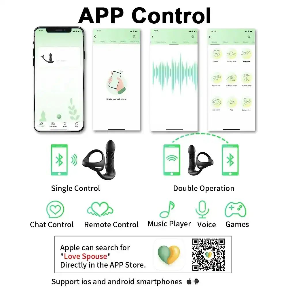 vibromasseur anal silicone etanche controle application