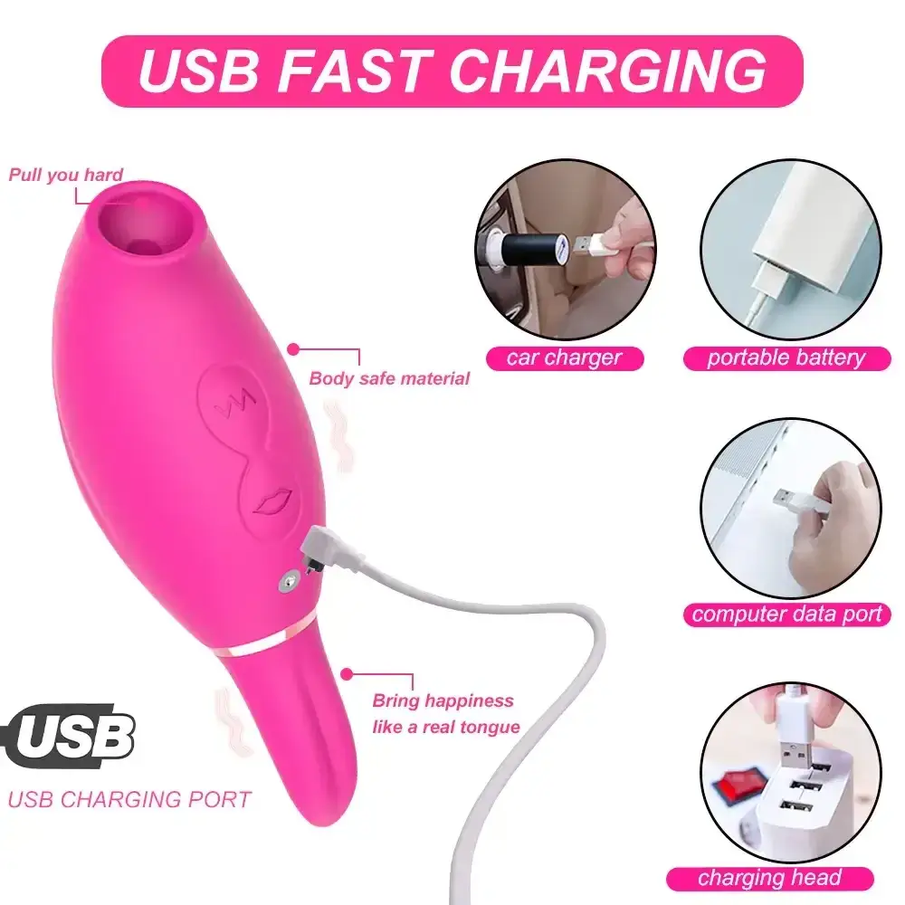 vibromasseur clitoris rechargeable par usb