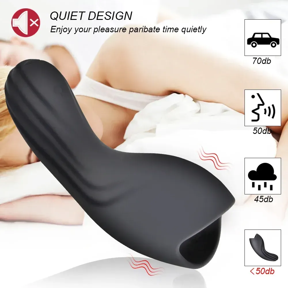 vibromasseur gland usb rechargeable silicone