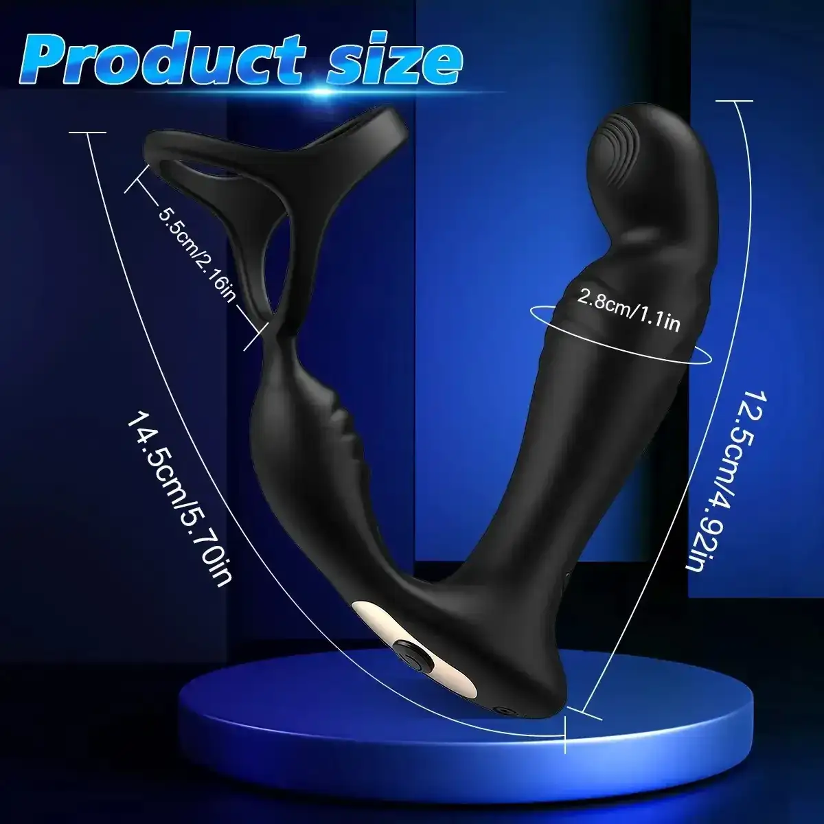 vibromasseur prostate anneau vibrant anal