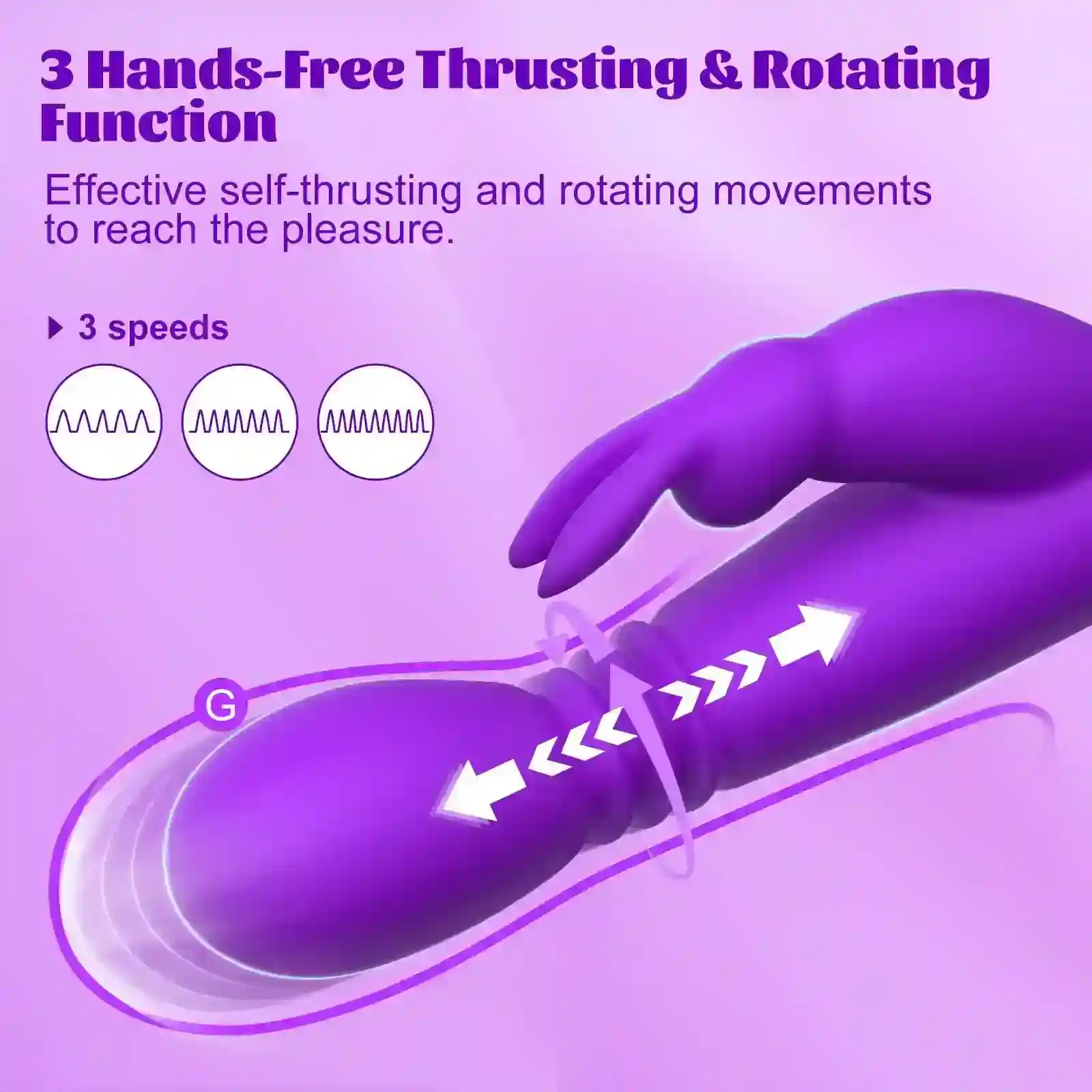 vibromasseur silicone chauffant rechargeable usb