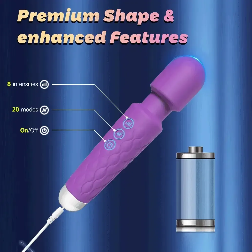 vibromasseur vibrant corps entier waterproof