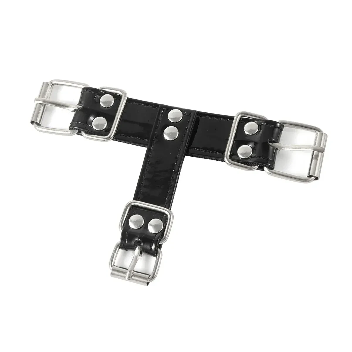 accessoire bdsm en cuir pu reglable