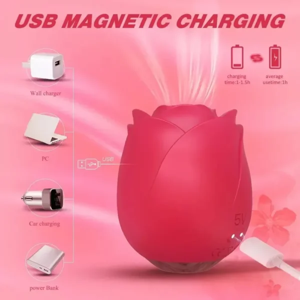 accessoire intime rose en silicone doux