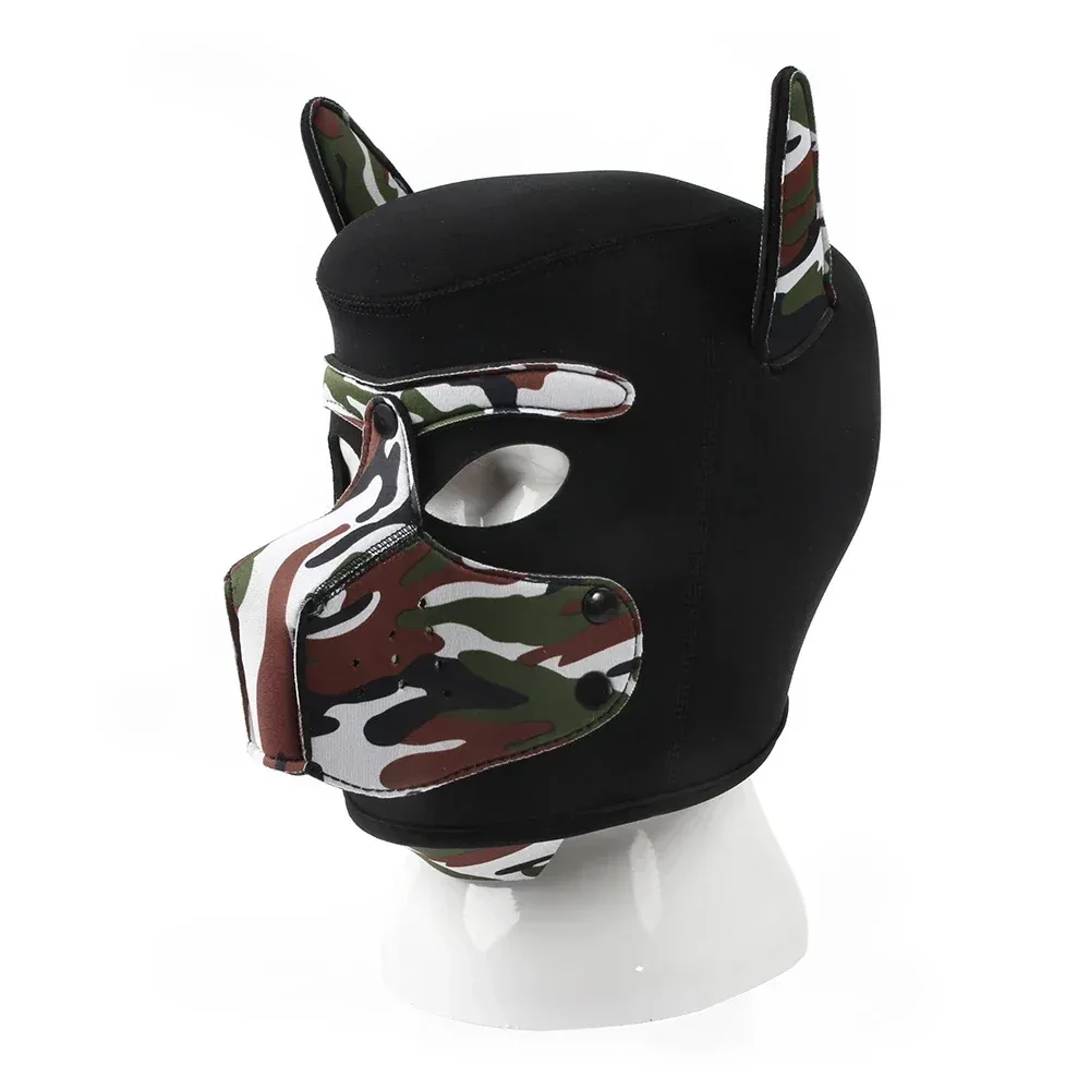 accessoire pet play en pvc noir