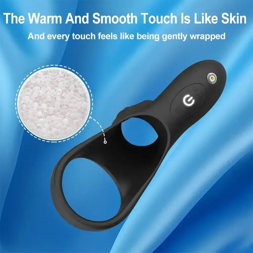 anneau de penis silicone doux et flexible