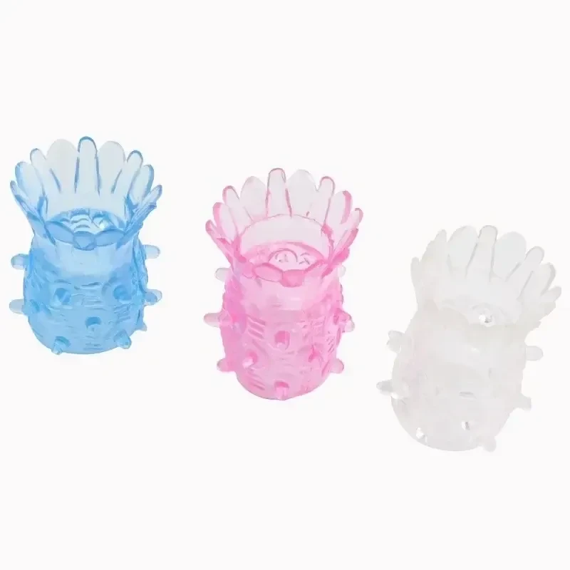 anneau derection en silicone medical rouge