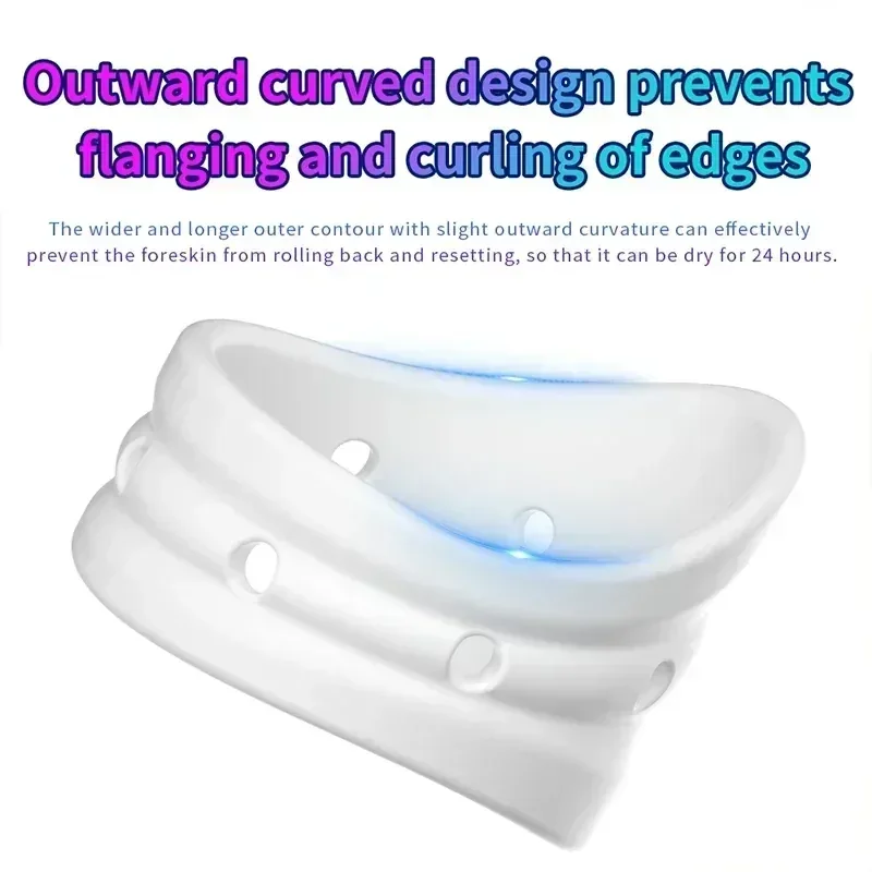 anneau penien bleu silicone medical