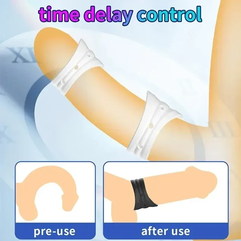 anneau penien confortable silicone medical