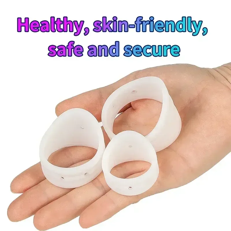 anneau penien noir silicone medical
