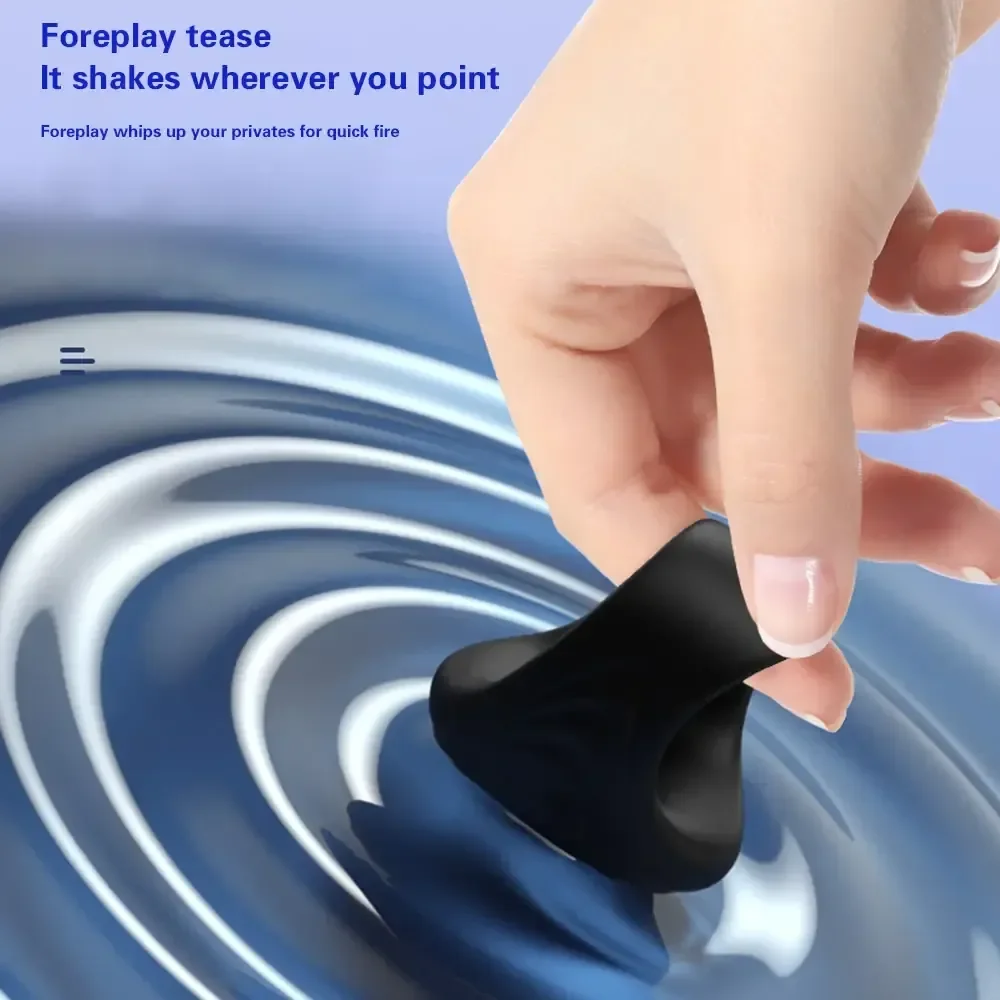 anneau vibrant pour homme silicone