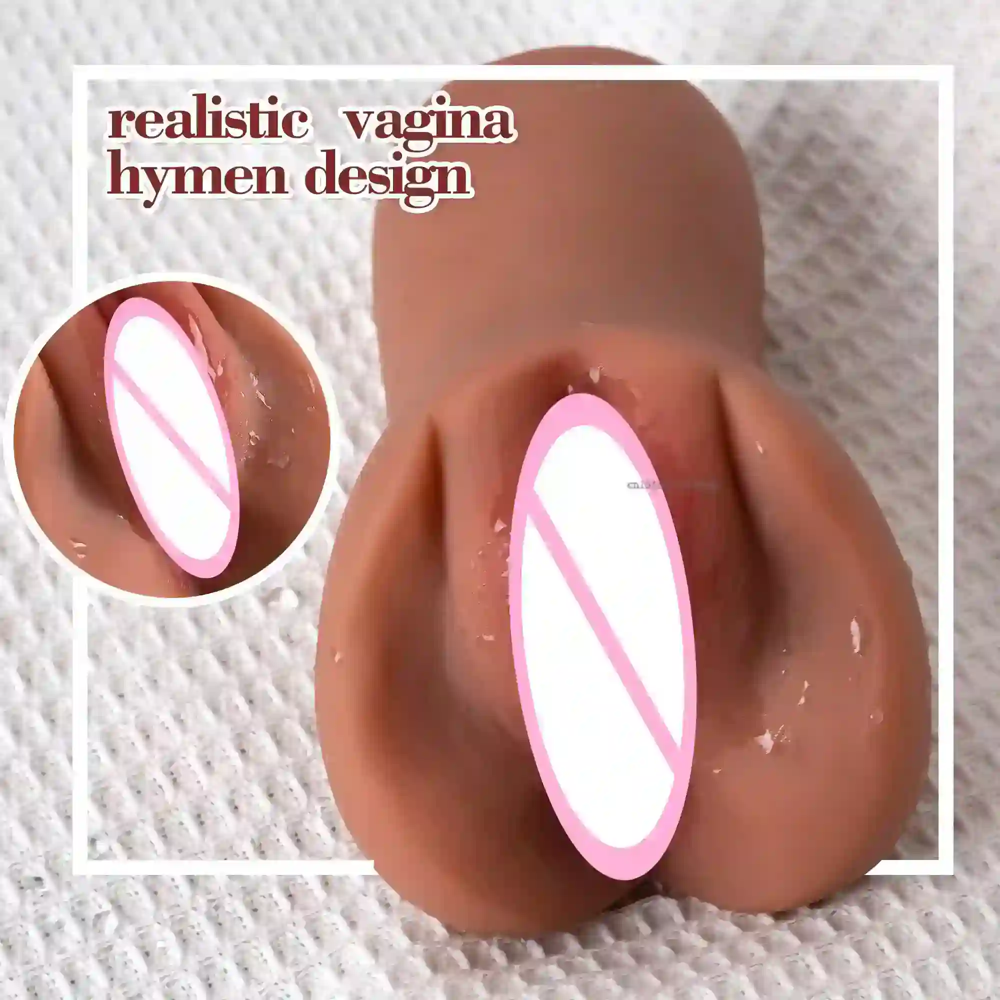 anus realiste artificiel en silicone medical
