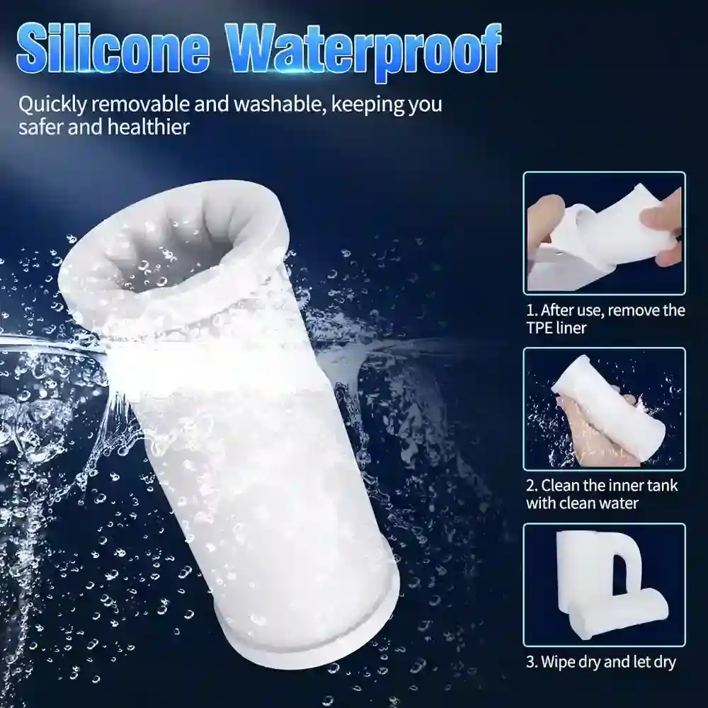appareil de masturbation avec liner amovible