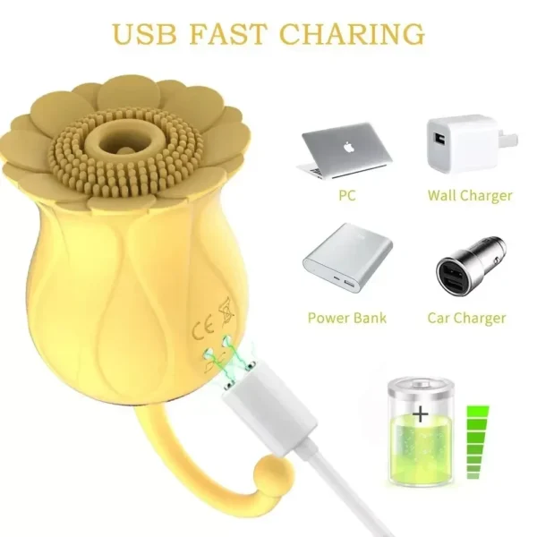 appareil de plaisir féminin étanche usb