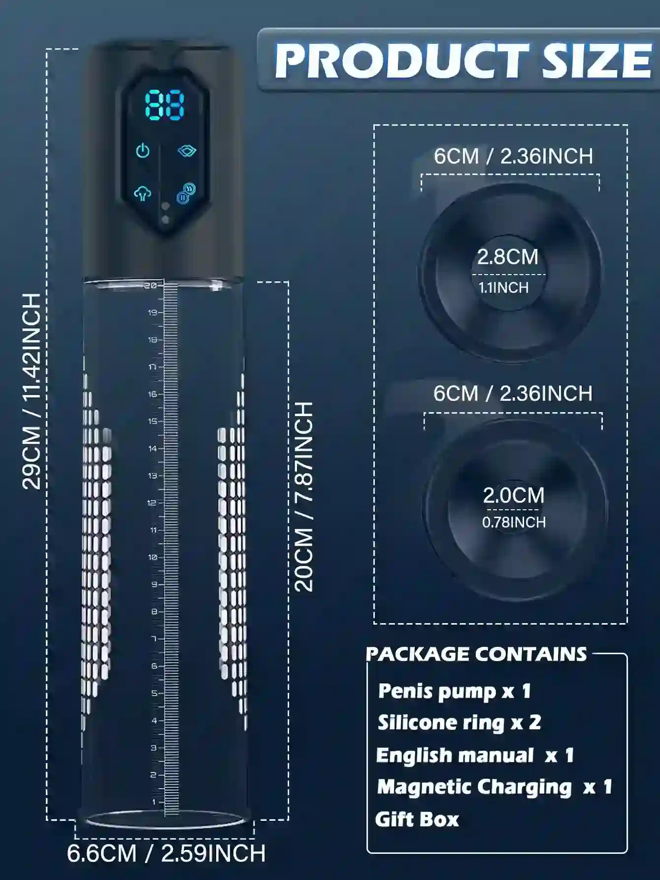 appareil de stimulation penienne rechargeable
