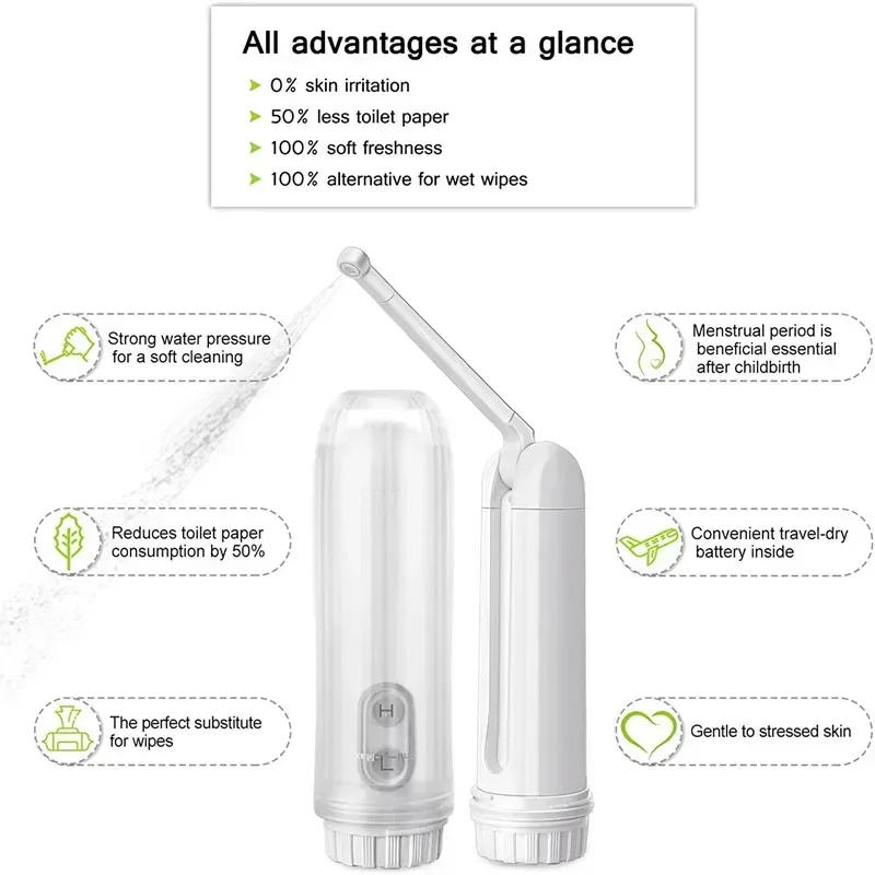 bidet de voyage abs resistant hygiene