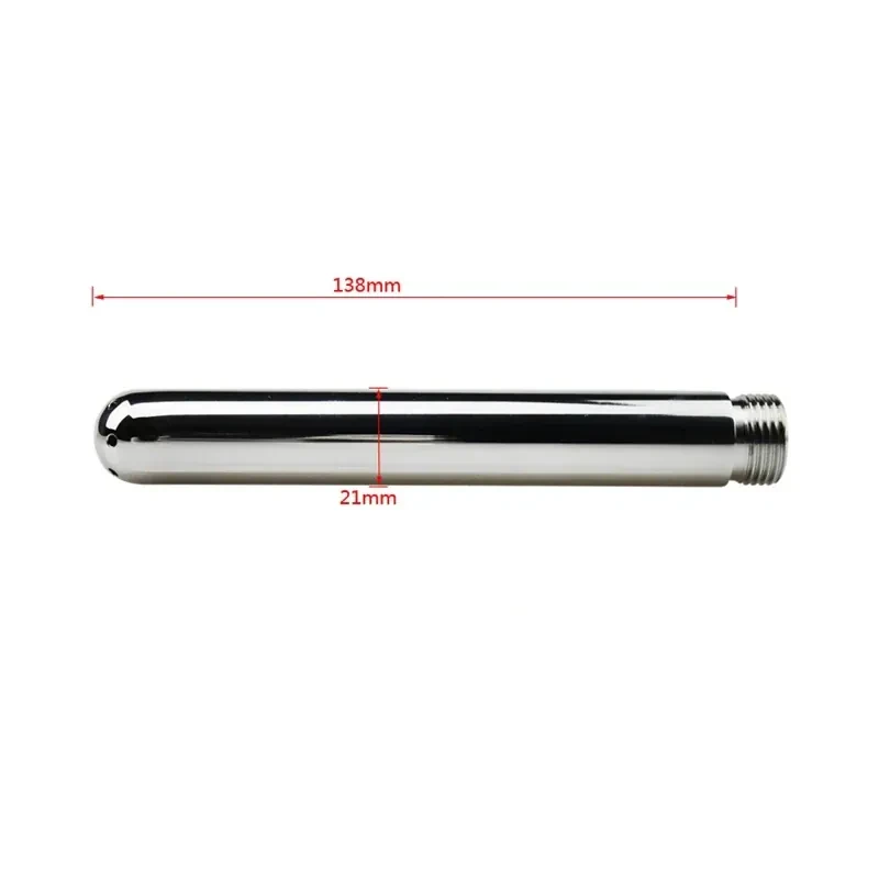 bouton deau anal acier inoxydable lisse