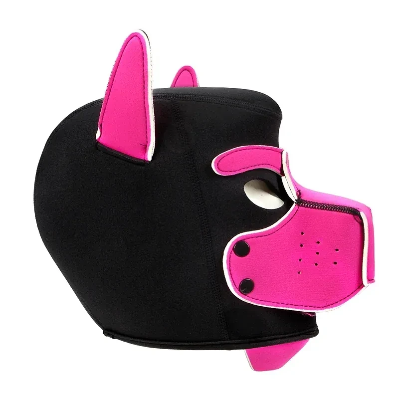cagoule pvc design chien ajustable