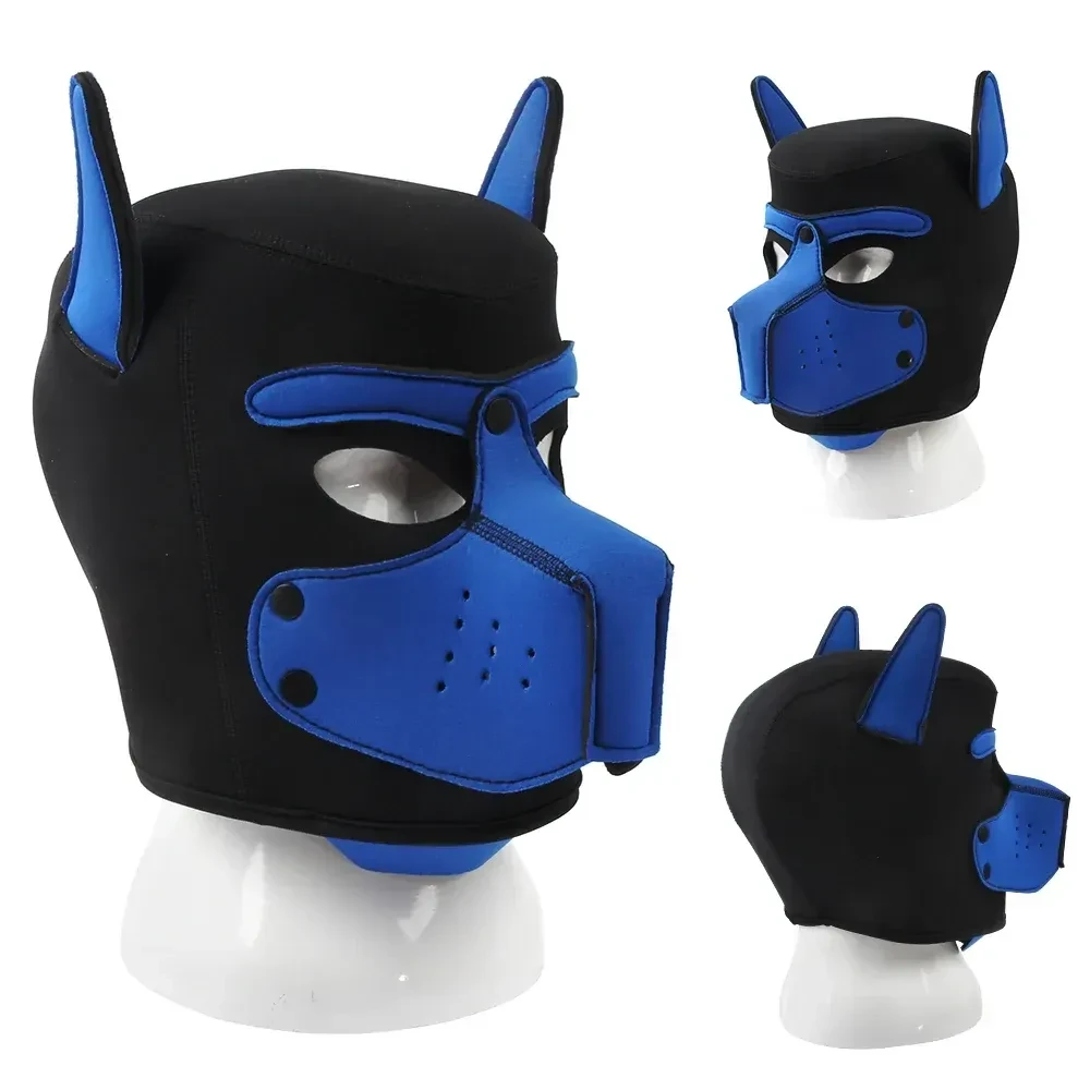 cagoule pvc pour jeu canin adulte
