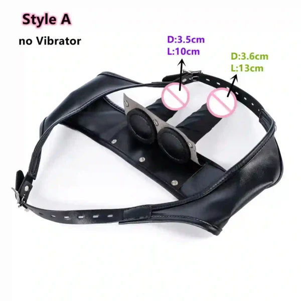 ceinture chasteté cuir pu style b