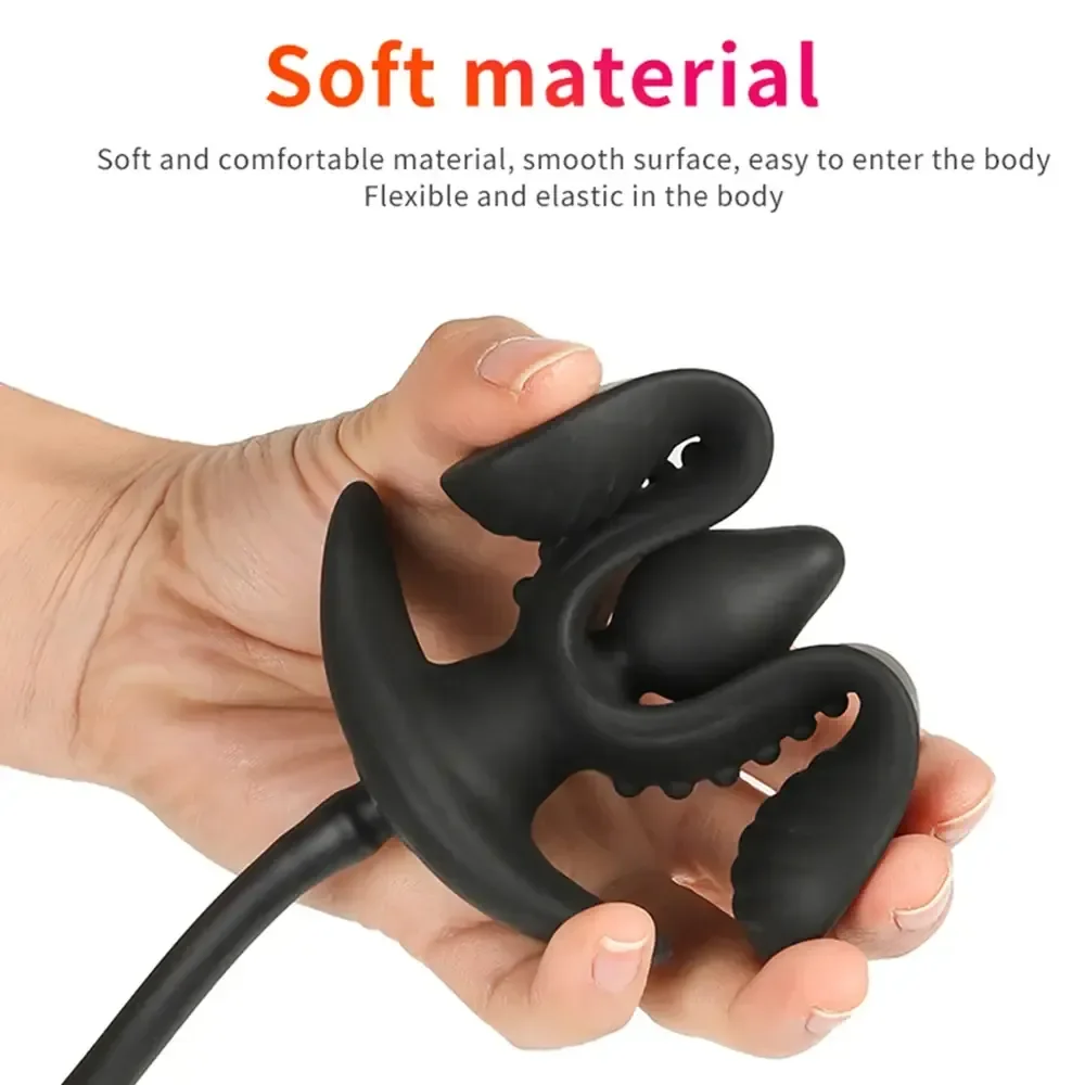 col anal gonflable forme petale