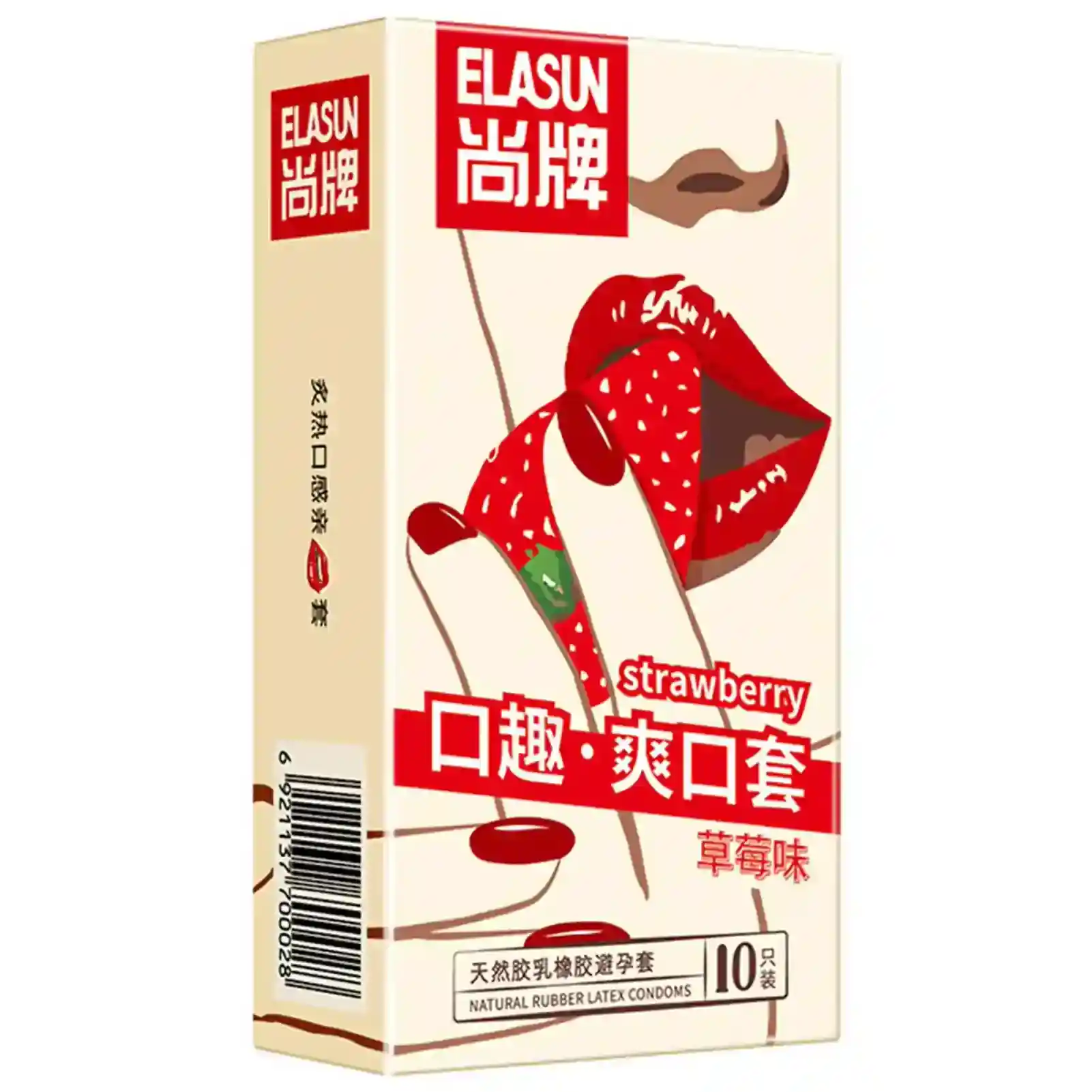 condoms ultra minces saveur fraise