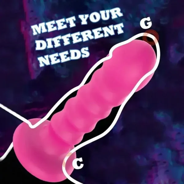 dilatateur anal en silicone avec ventouse