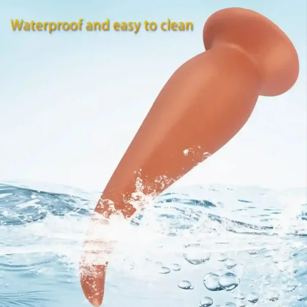dilatateur anal en silicone médical noir