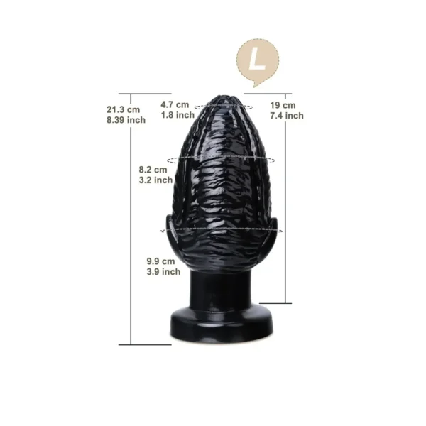 dilatateur anal fist pvc grand diamètre