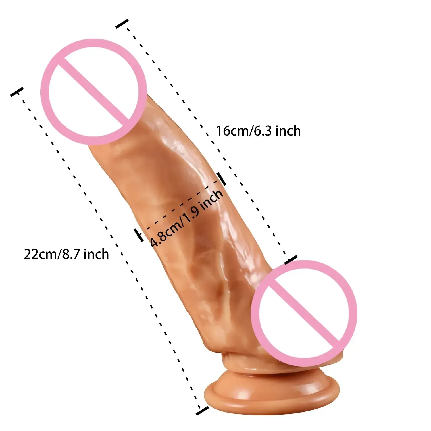 dilatateur anal pvc souple ventouse